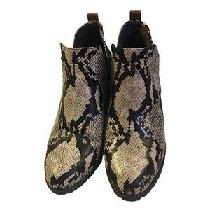 Dr. Scholl's Womens Size 6.5 M Ankle Boots Retro Boho 90s Cowgirl Cowboy Western